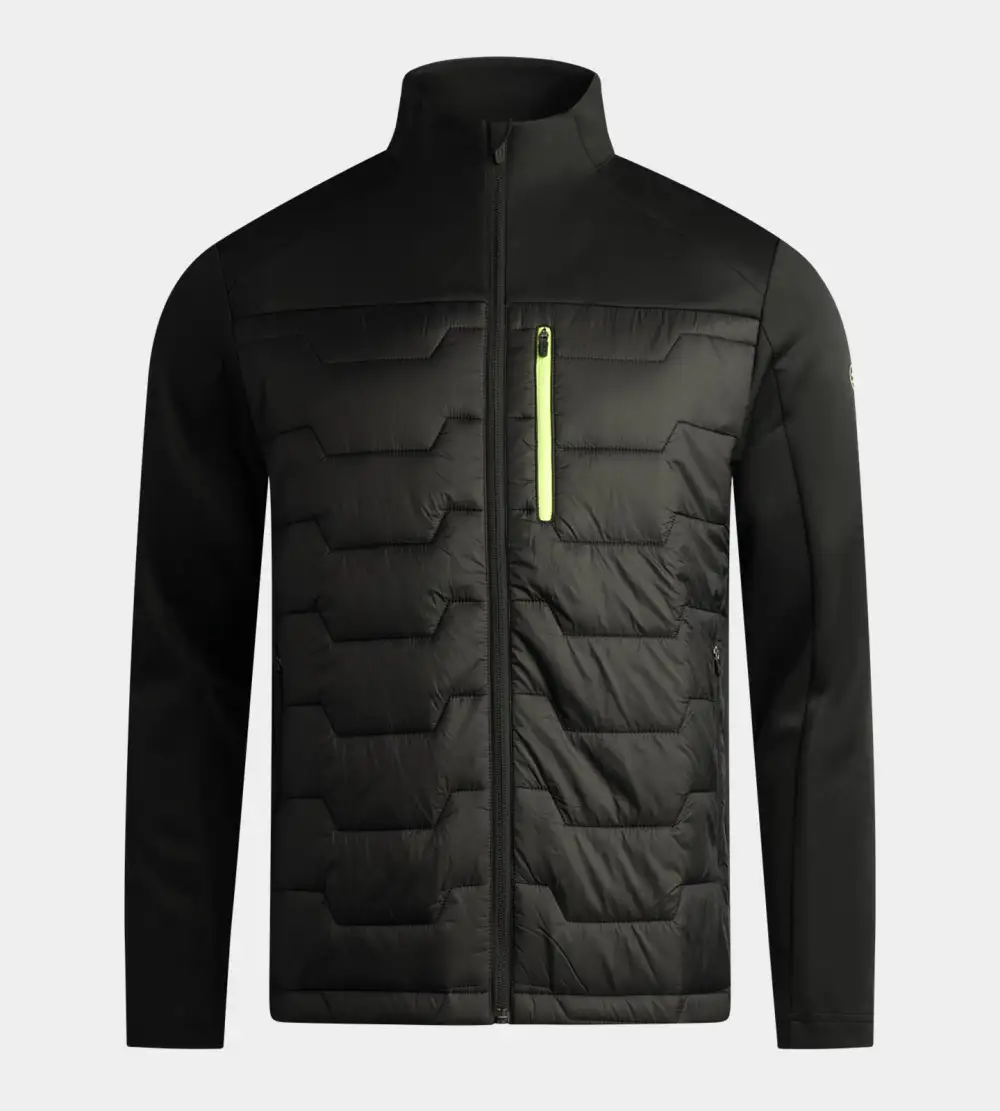 00472bda4557dfe44e0e9568bd0b94d647f8c9b9 WALTER JACKET - BLACK/LIME - Image 1
