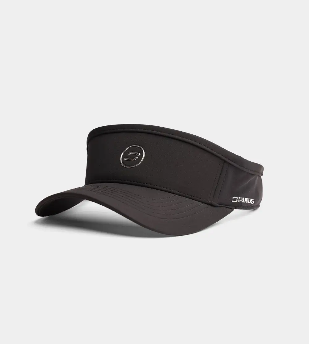 00b17bef8db157c7072c935e51b49ac0144949ac LADIES GOLF VISOR - BLACK - Image 1