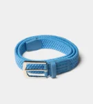 LADIES WEBBED BELT - BLUE