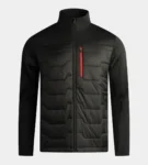 WALTER JACKET - BLACK/RED