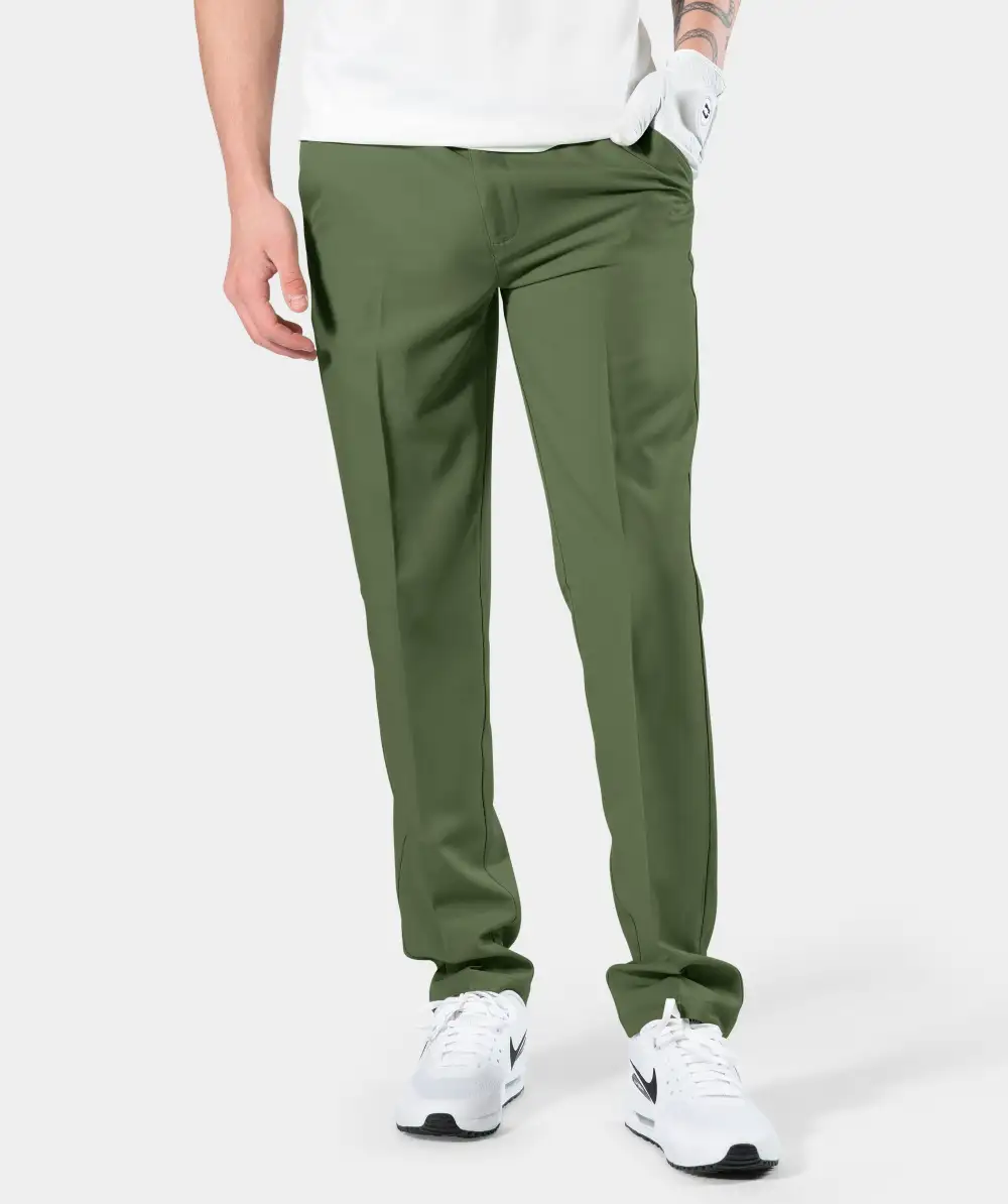 40afc50eb868a92875b3d4c15c23a8ec216debbe MENS CLIMA GOLF TROUSERS - KHAKI - Image 1