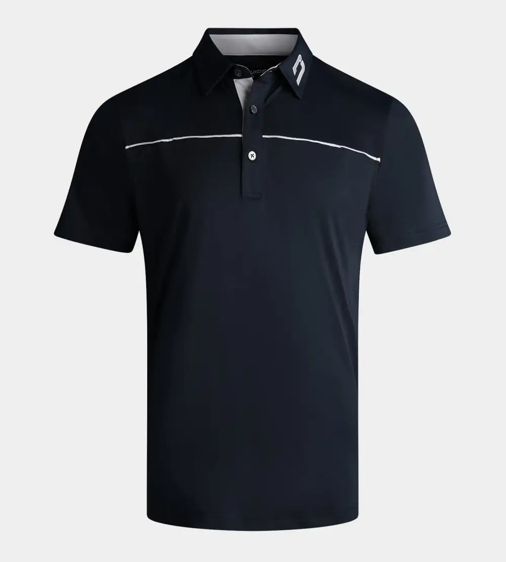 61e0503ec216d0a1adc5f58fd5932d11c30a4a7f BLOCK PIQUE POLO - NAVY - Image 1
