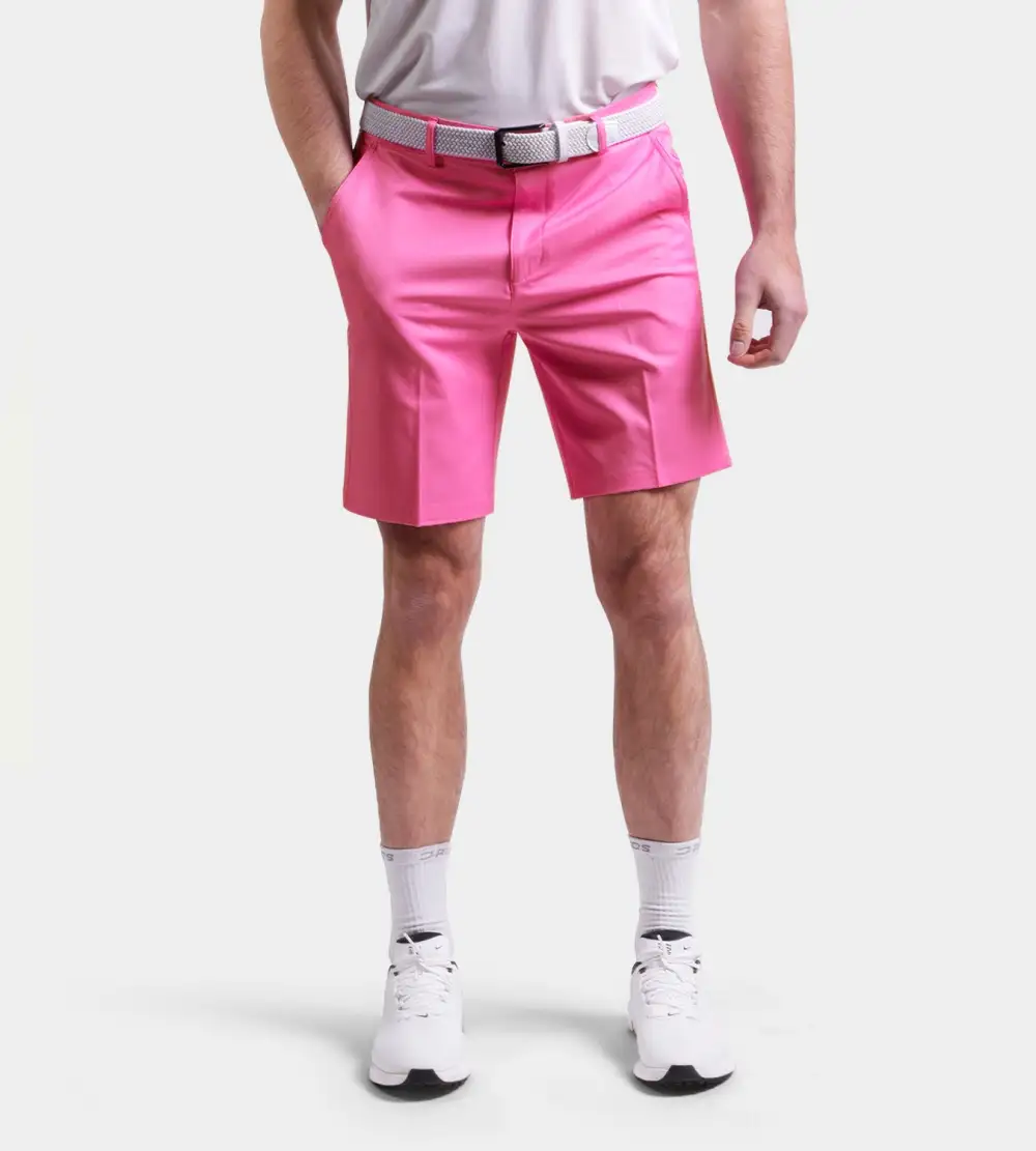 6d408fcff8376a4a92ee3c70a4ee08b34be439a1 CLIMA GOLF SHORTS - PINK - Image 1