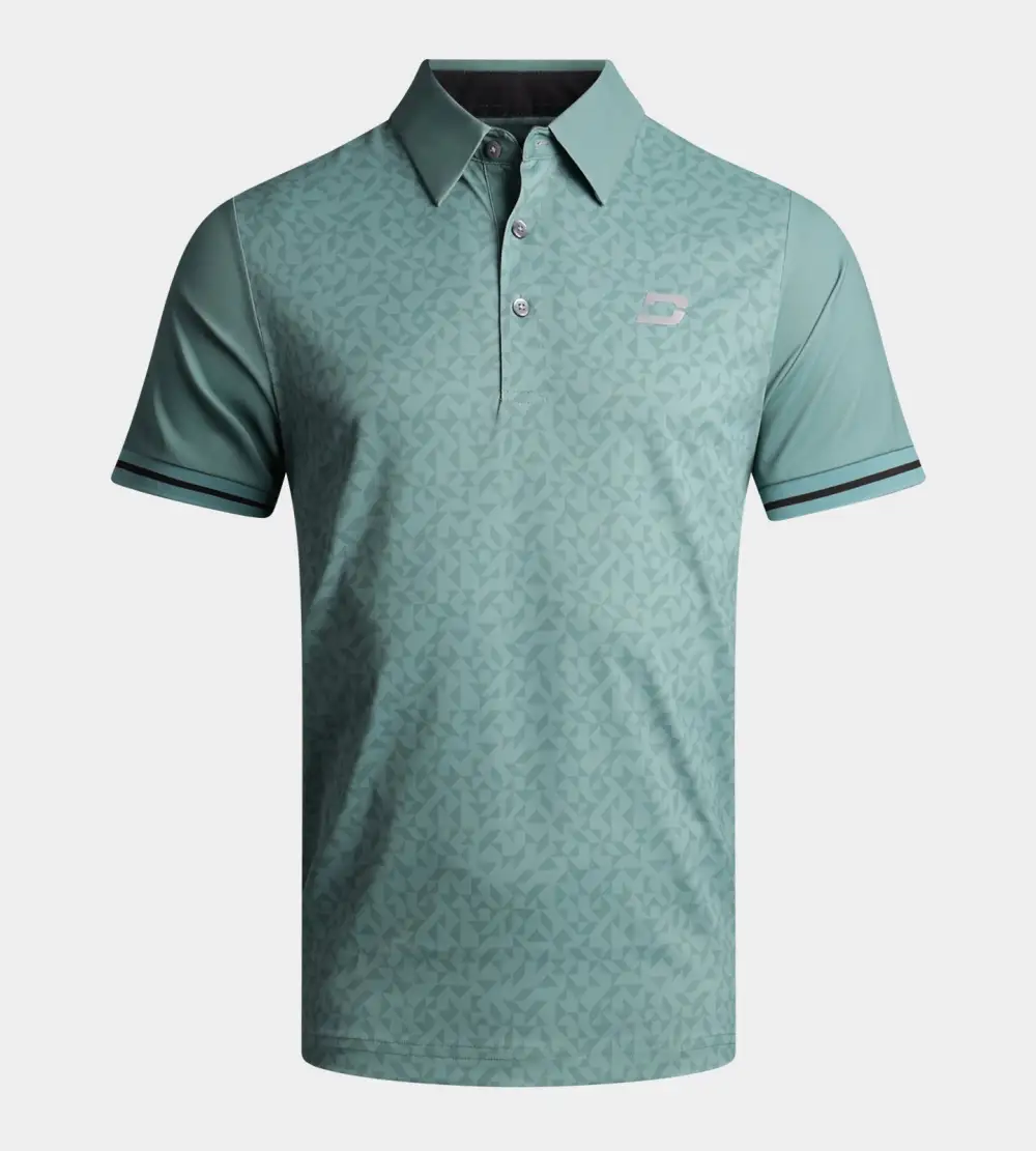 848704ed5f2d2ad71c5eab6643c27994fdf8ae74 MODERN ABSTRACT POLO - SAGE - Image 1