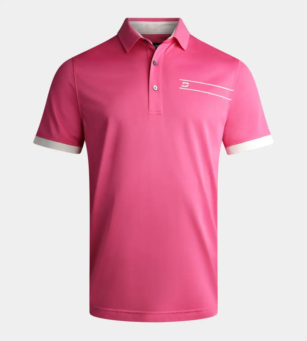 b7a7b348255bb0f359596909120f5726f28e1078 GRADUATE POLO - PINK - Image 1