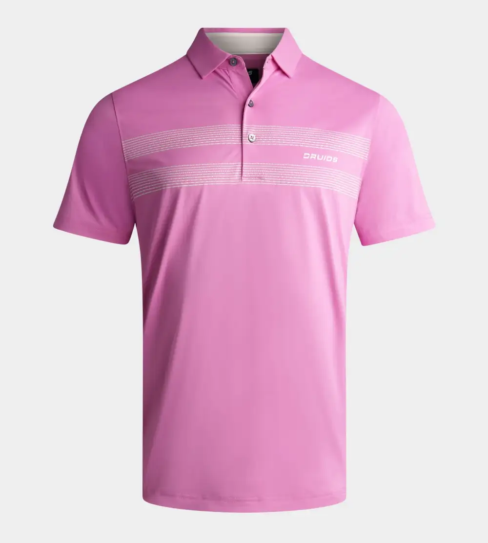 d50b9773f063f7a0abc42e062de4fd71227bc2dc LINEAR POLO - PINK - Image 1