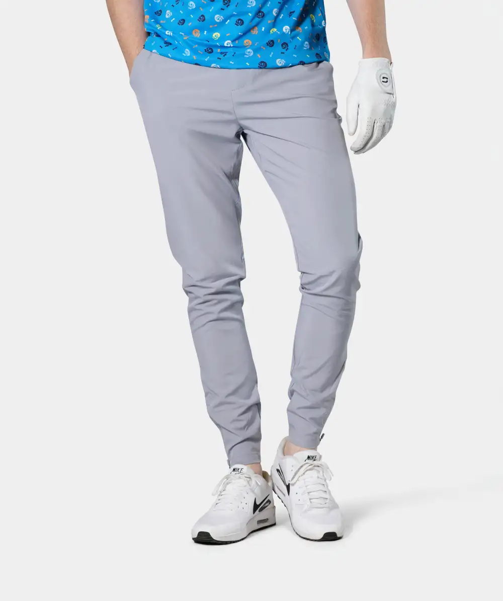 d519b76626e352653724d67d0b1ec8f1be2d78aa MEN'S GOLF JOGGERS - GREY - Image 1