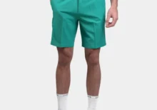 CLIMA GOLF SHORTS - TEAL