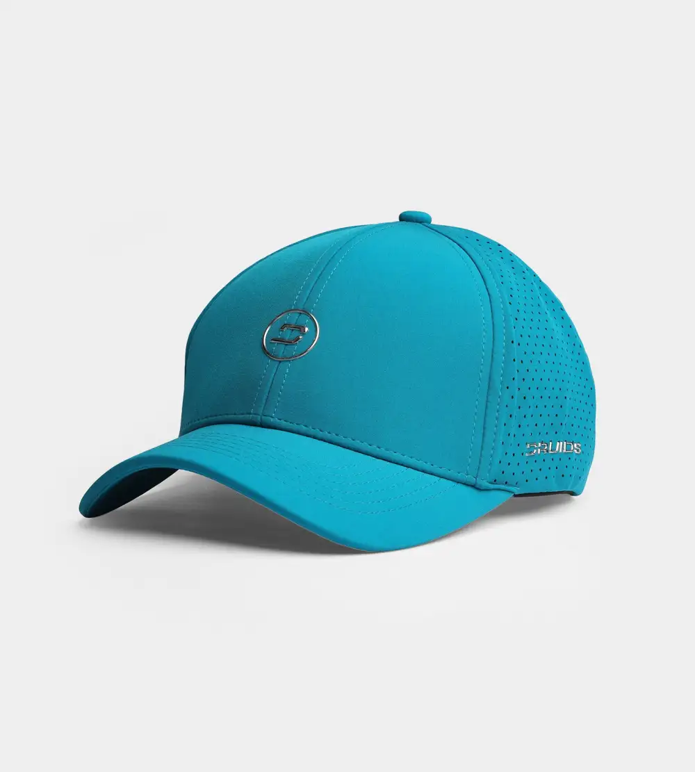 daa11eba14e47994a6a9567ae31c7f8bbc24a473 LADIES GOLF CAP - TEAL - Image 1