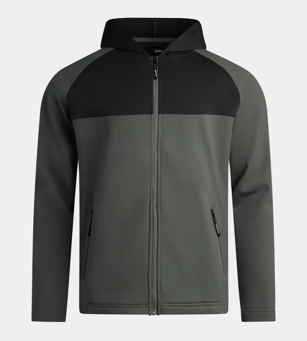 df25f46a2b885cd9465c16404a1cbed81666b14e LINKS LAYER JACKET - CHARCOAL - Image 1