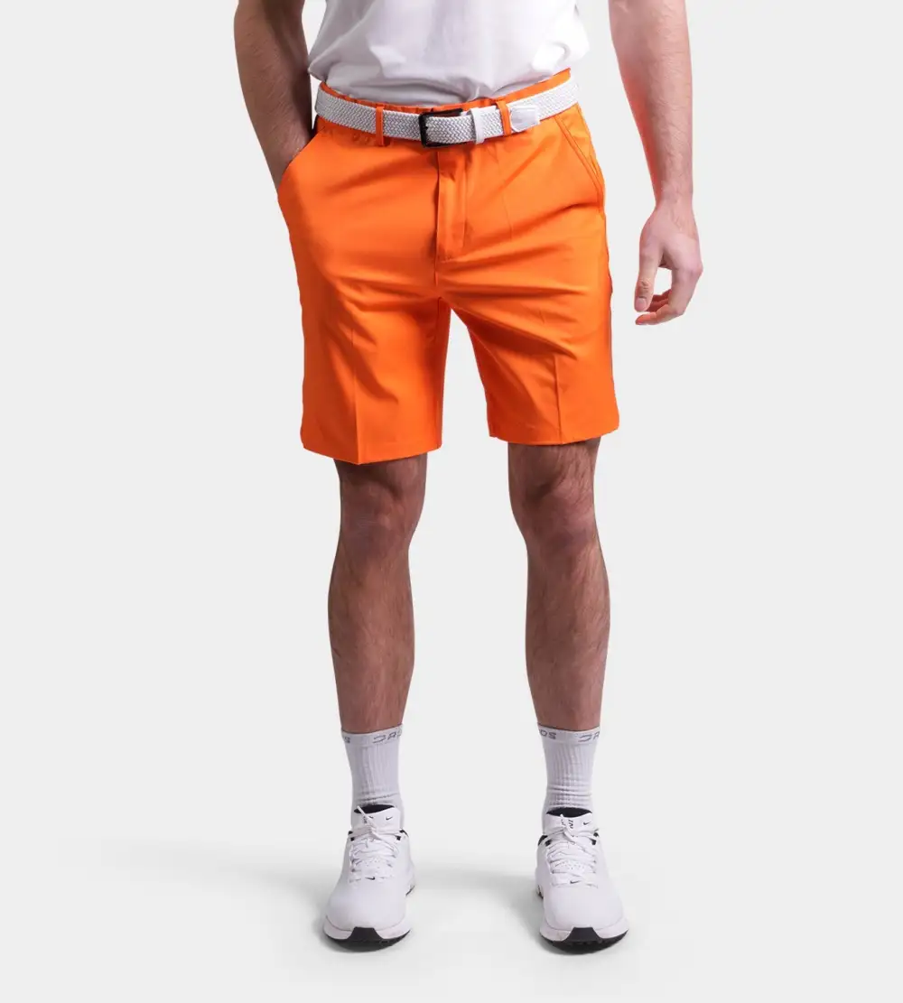 e71615ed9638644e50aaad63dedd095c72667700 CLIMA GOLF SHORTS - ORANGE - Image 1